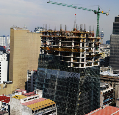 Santiago Centro Construction Gratte-ciel